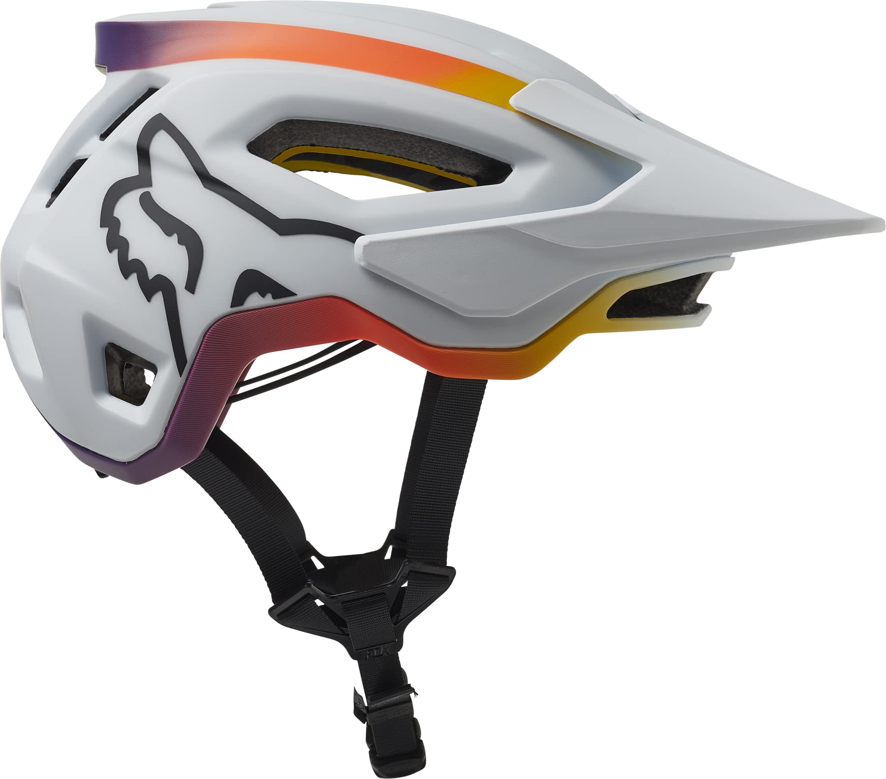 Foto 8 pulgar | Casco De Bicicleta De Montaña Fox Racing Speedframe Vnish White S - Venta Internacional.