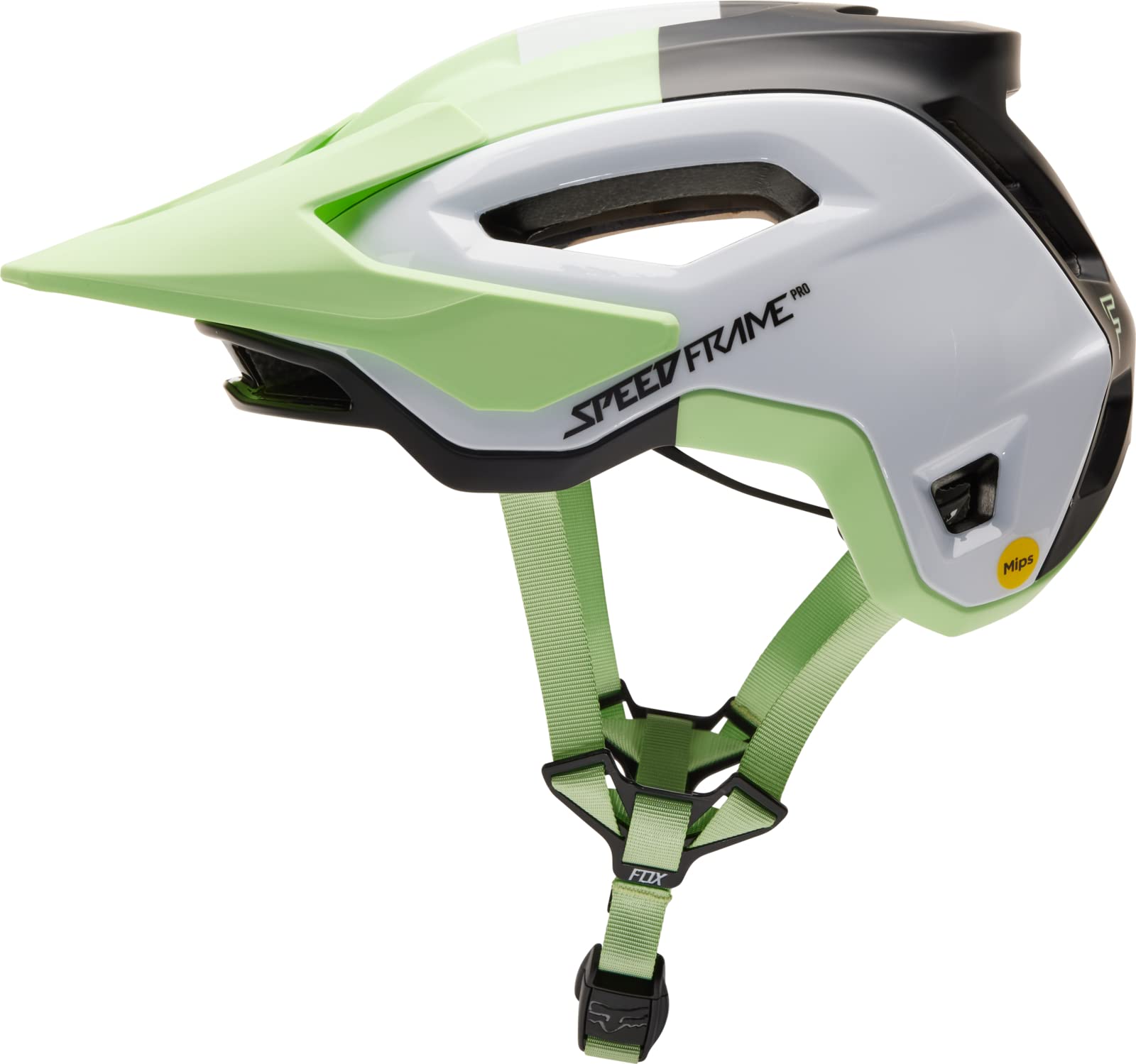 Foto 3 pulgar | Casco De Bicicleta De Montaña Fox Racing Speedframe Pro Klif Cucumber - Venta Internacional.