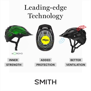Foto 5 | Casco De Bicicleta Smith Forefront 2 Mtb Con Tecnología Mips Negro - Venta Internacional.