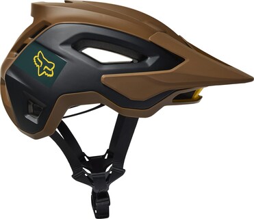 Foto 2 | Casco De Bicicleta De Montaña Fox Racing Speedframe Pro Blocked Nutmeg - Venta Internacional.