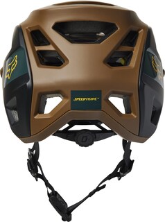 Foto 4 | Casco De Bicicleta De Montaña Fox Racing Speedframe Pro Blocked Nutmeg - Venta Internacional.