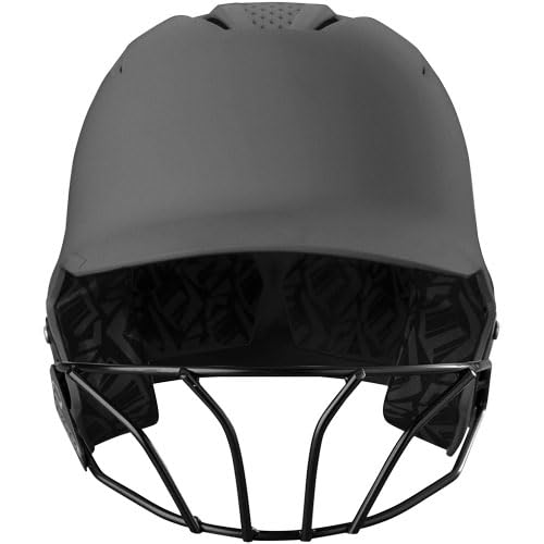 Foto 3 pulgar | Casco De Bateo Evoshield Xvt™ 2.0 Mate Con Máscara Facial Color Carbón - Venta Internacional.
