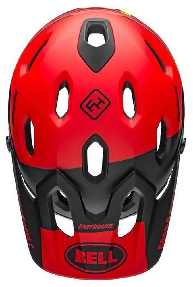 Foto 7 pulgar | Casco De Bicicleta De Montaña Bell Super Dh Mips Fasthouse Rojo/negro - Venta Internacional.