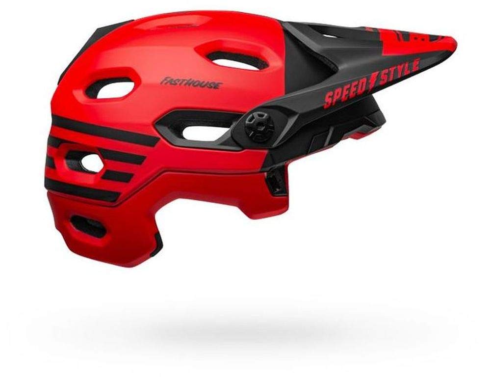 Foto 8 pulgar | Casco De Bicicleta De Montaña Bell Super Dh Mips Fasthouse Rojo/negro - Venta Internacional.