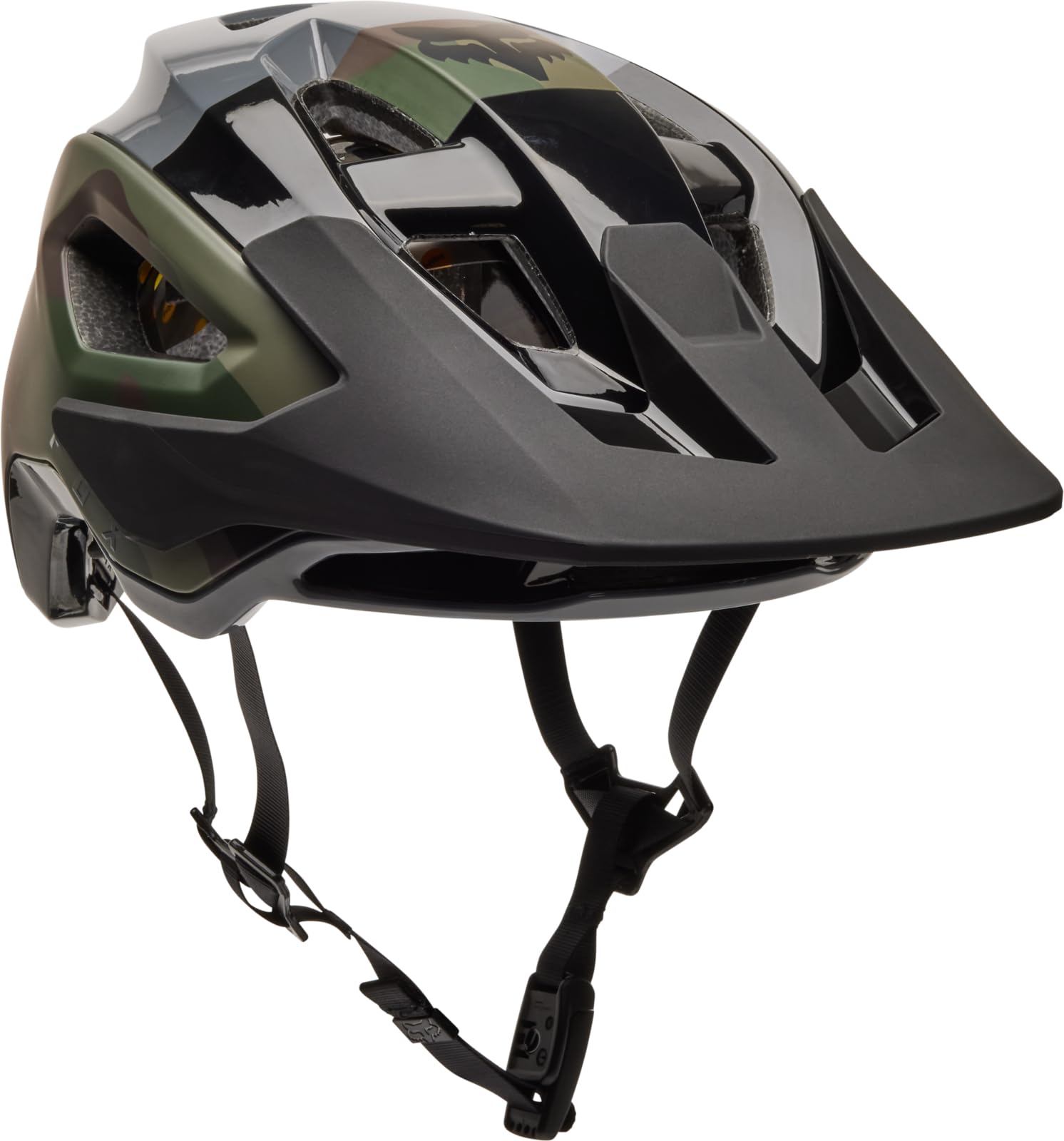 Foto 2 pulgar | Casco De Bicicleta De Montaña Fox Racing Speedframe Pro Olive Camo - Venta Internacional.