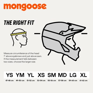 Foto 7 | Casco De Bicicleta Mongoose Title Integral Para Adulto/xl, Negro Mate - Venta Internacional.