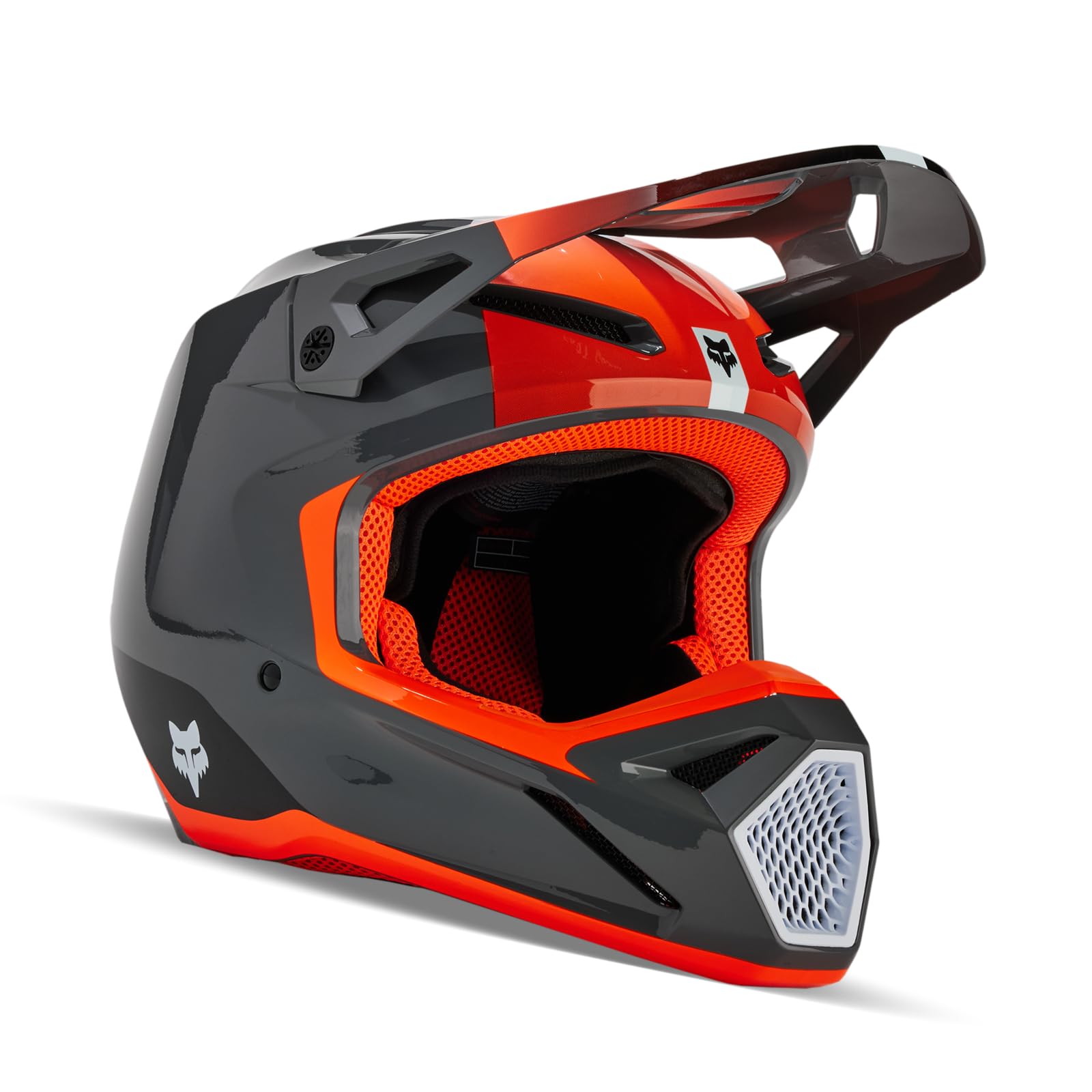 Foto 2 pulgar | Casco De Motocross Fox Racing V1 Ballast Gris Talla M - Venta Internacional.