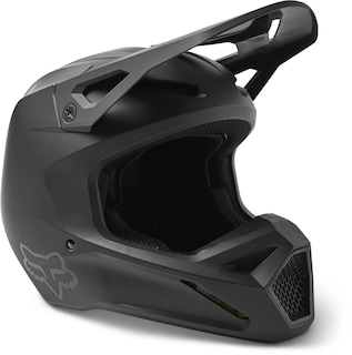 Foto 1 | Casco De Motocross Fox Racing V1 Para Jóvenes, Negro Mate, Pequeño - Venta Internacional.