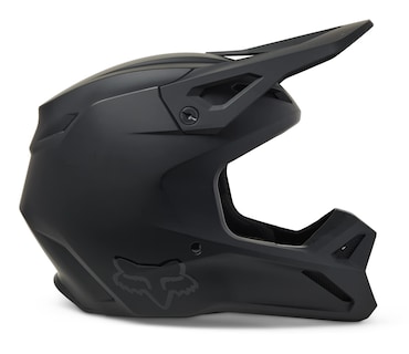 Foto 2 | Casco De Motocross Fox Racing V1 Para Jóvenes, Negro Mate, Pequeño - Venta Internacional.