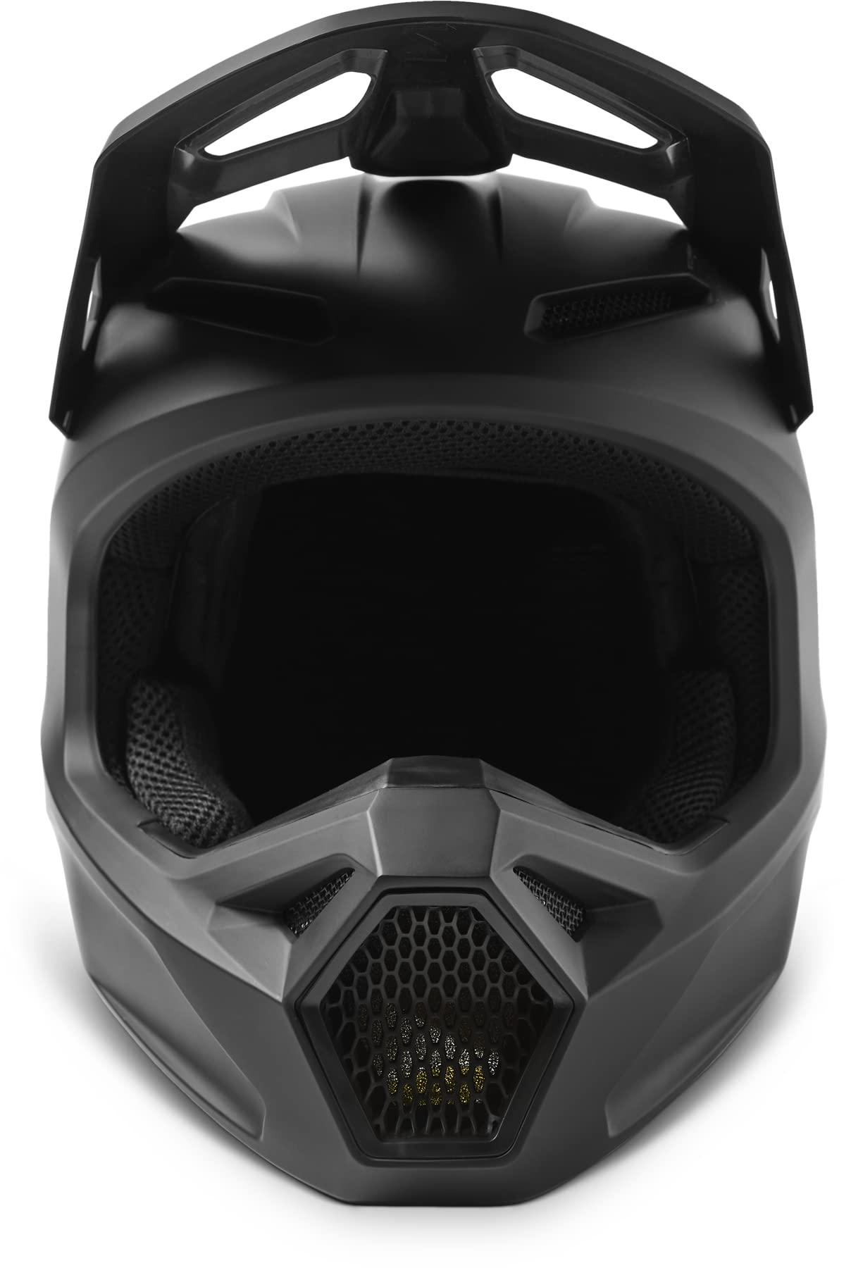 Foto 5 pulgar | Casco De Motocross Fox Racing V1 Para Jóvenes, Negro Mate, Pequeño - Venta Internacional.