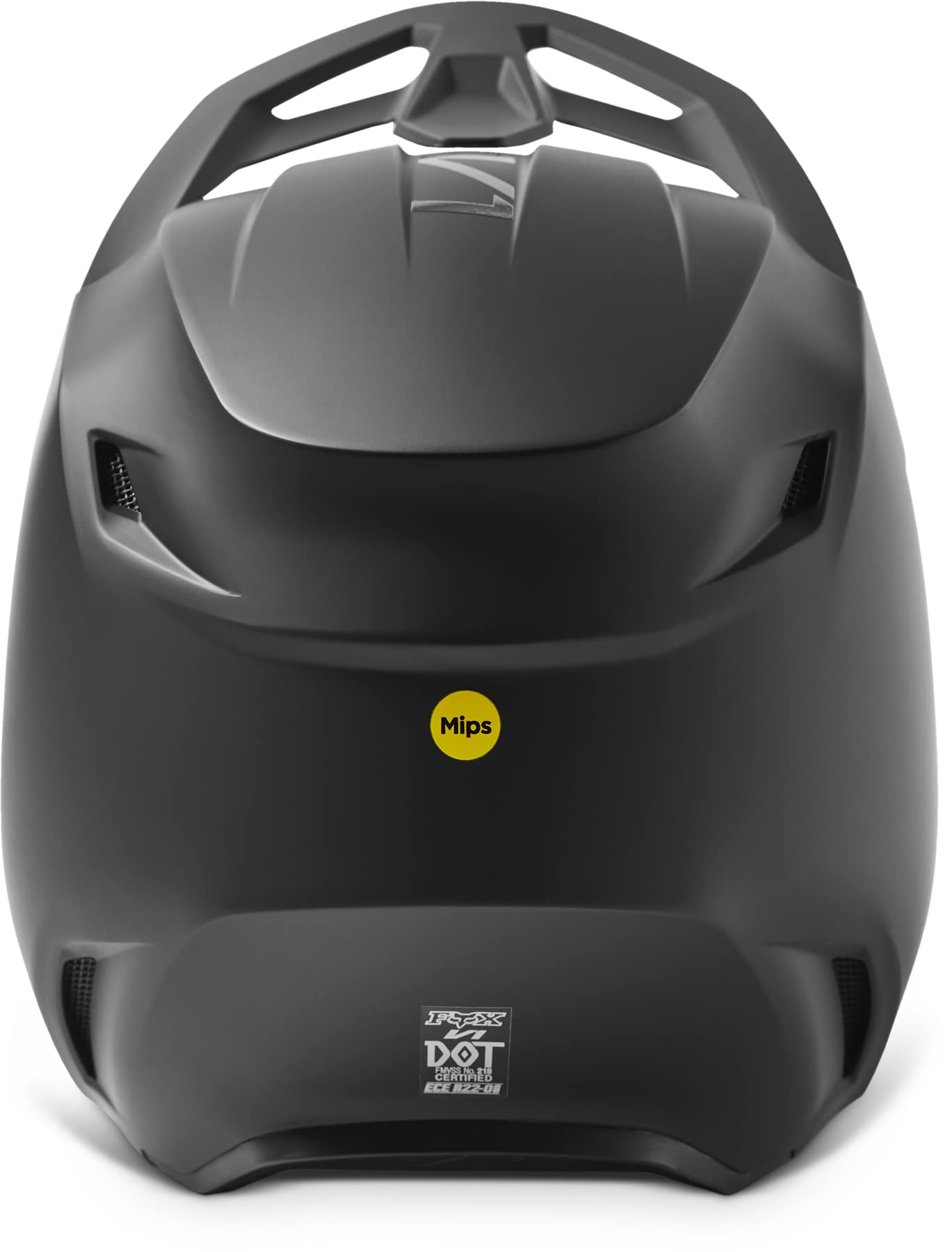 Foto 6 pulgar | Casco De Motocross Fox Racing V1 Para Jóvenes, Negro Mate, Pequeño - Venta Internacional.