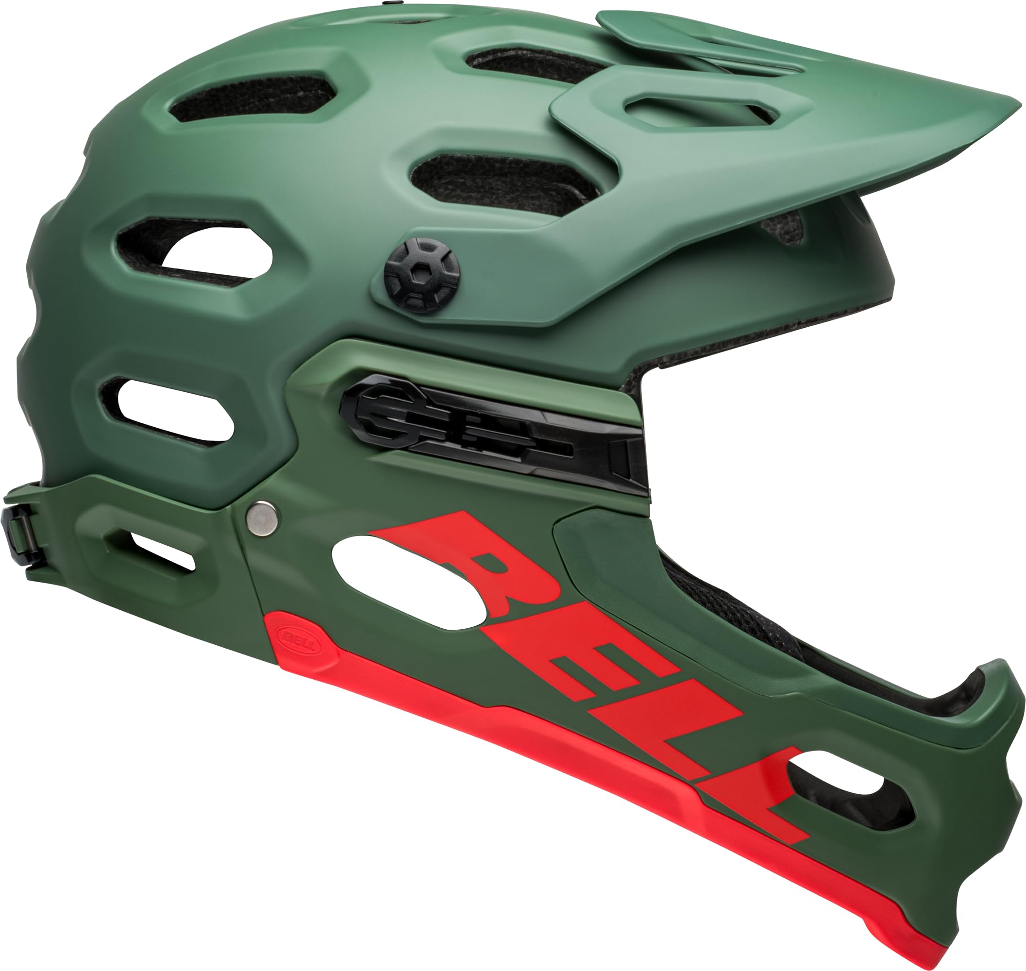 Foto 2 pulgar | Casco De Bicicleta De Montaña Bell Super 3r Mips Matte Dark Green - Venta Internacional.