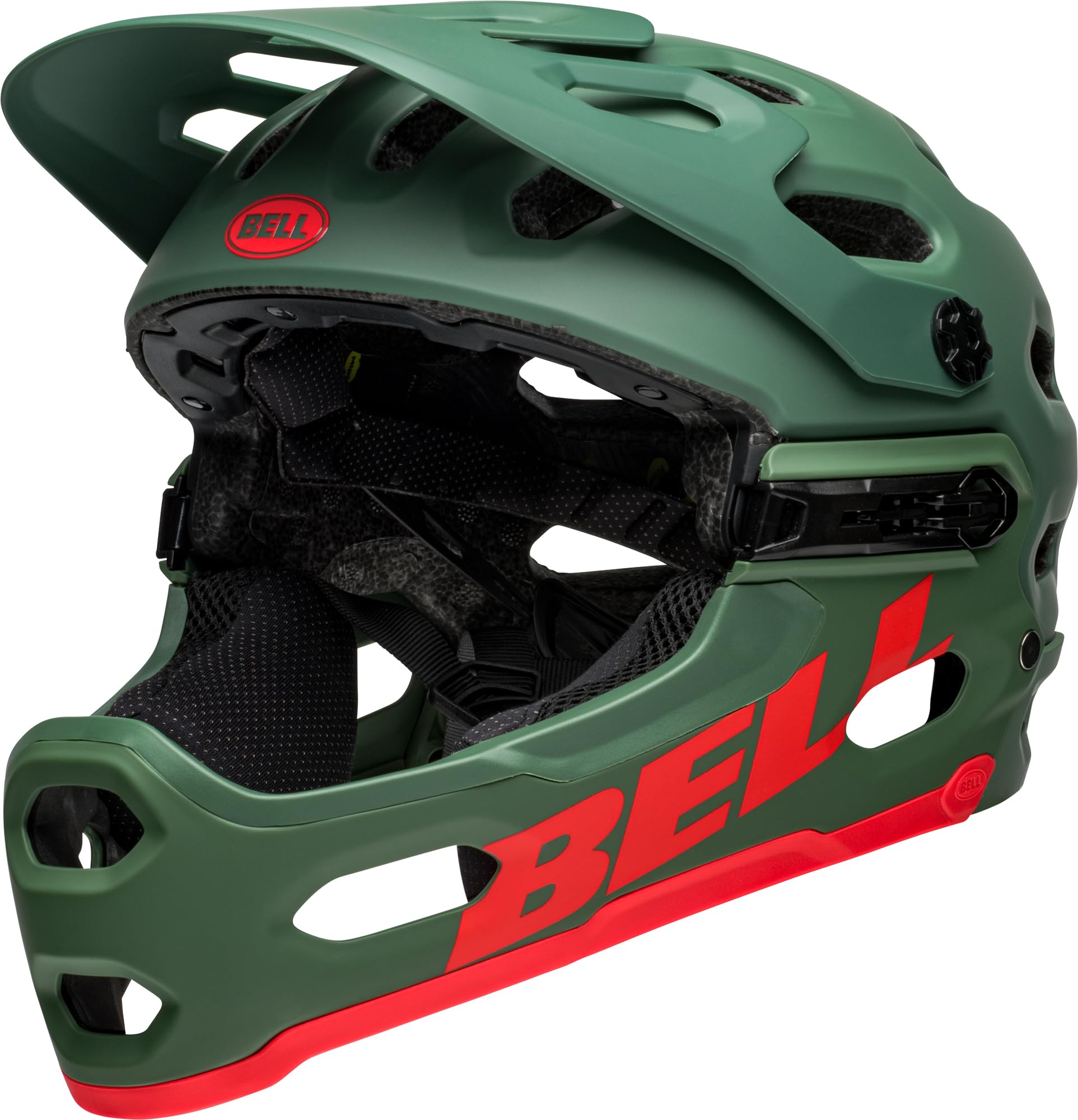 Foto 4 pulgar | Casco De Bicicleta De Montaña Bell Super 3r Mips Matte Dark Green - Venta Internacional.