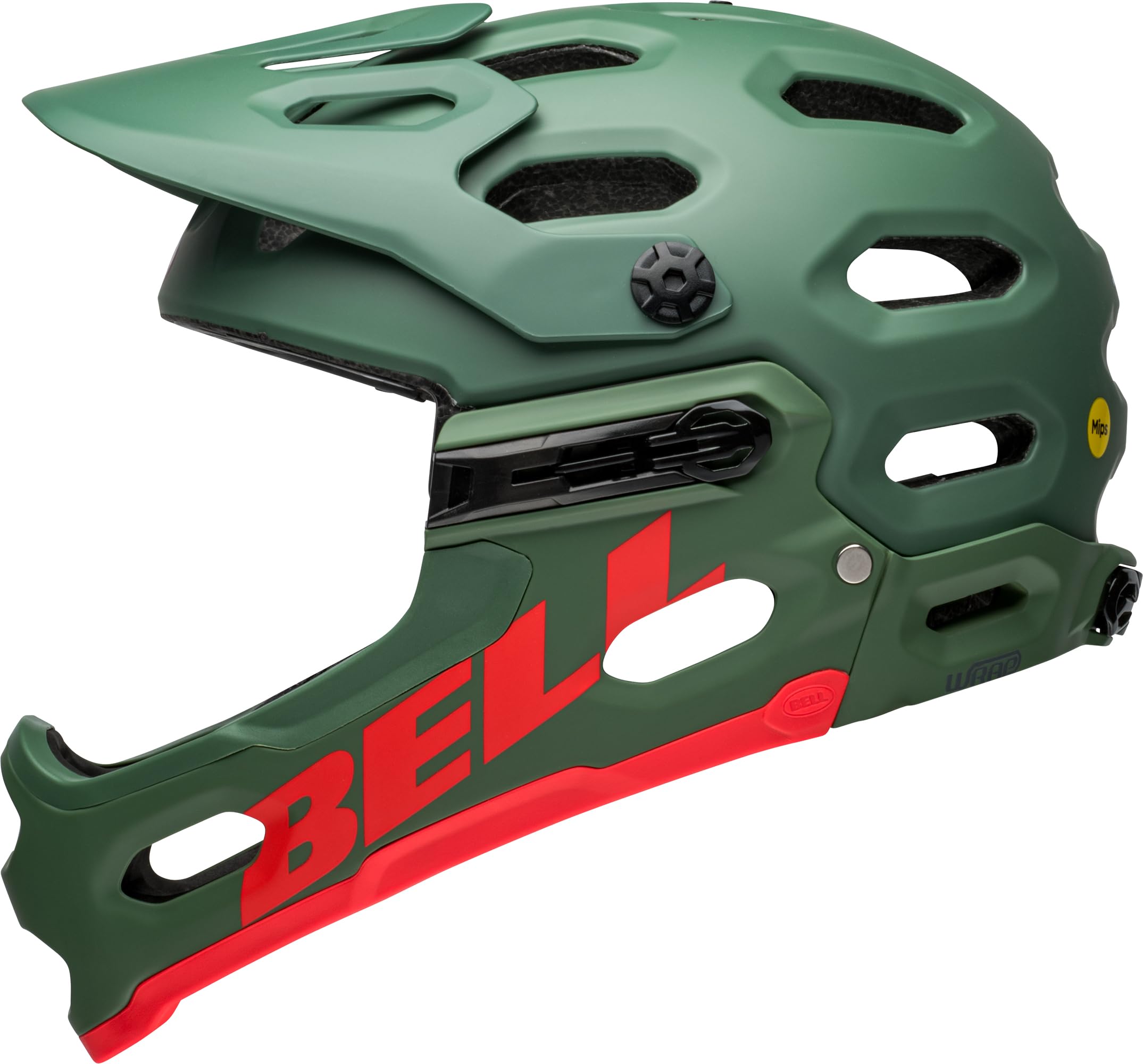 Foto 4 | Casco De Bicicleta De Montaña Bell Super 3r Mips Matte Dark Green - Venta Internacional.