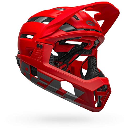 Foto 3 pulgar | Casco De Bicicleta De Montaña Bell Super Air R Mips Rojo Mate/brillante/gris - Venta Internacional.