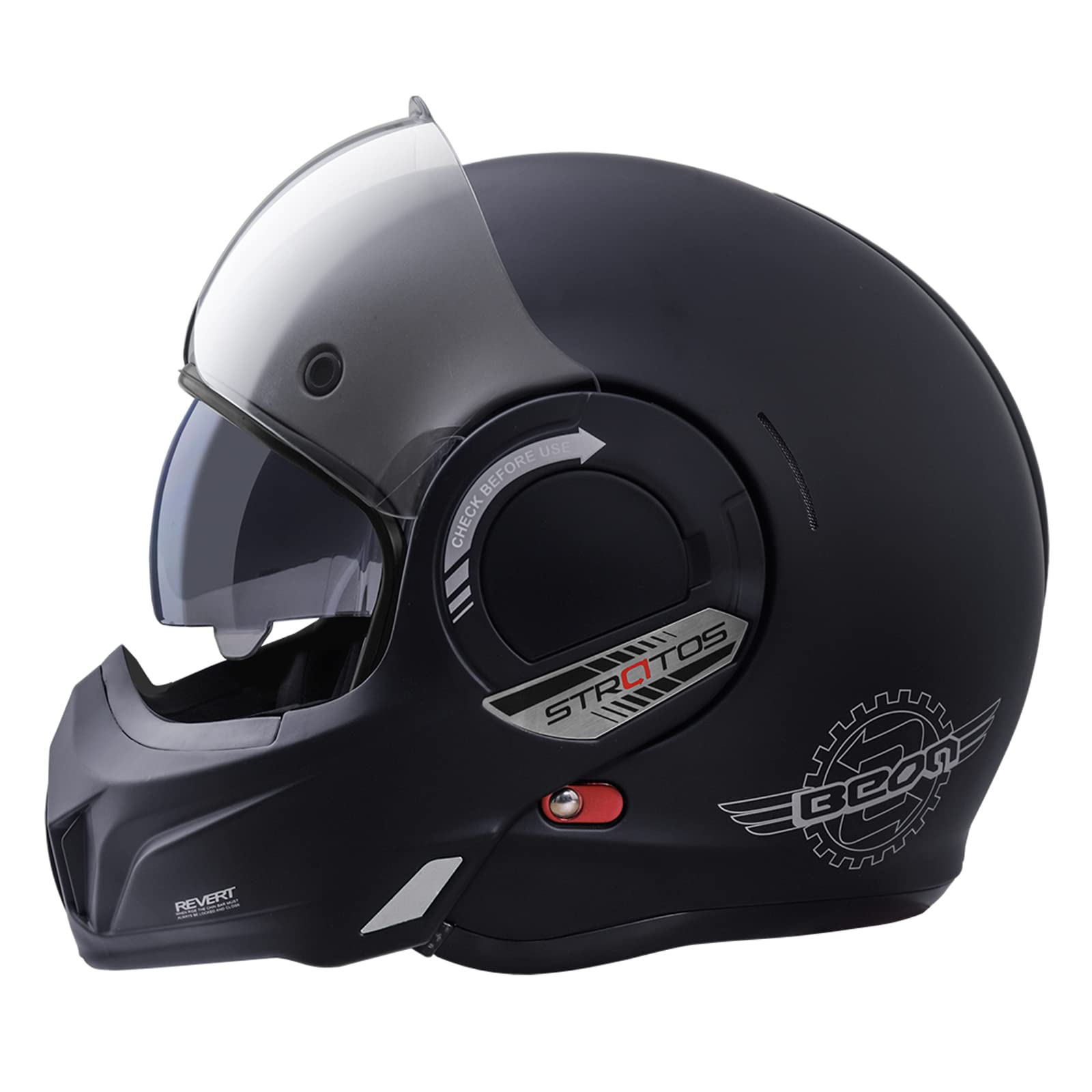 Foto 1 | Casco Integral Modular Aprobado Por Beon Dot Para Hombres Y Adultos - Venta Internacional.