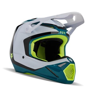 Foto 1 | Casco De Motocross Fox Racing V1 Nitro Maui Azul Talla L - Venta Internacional.