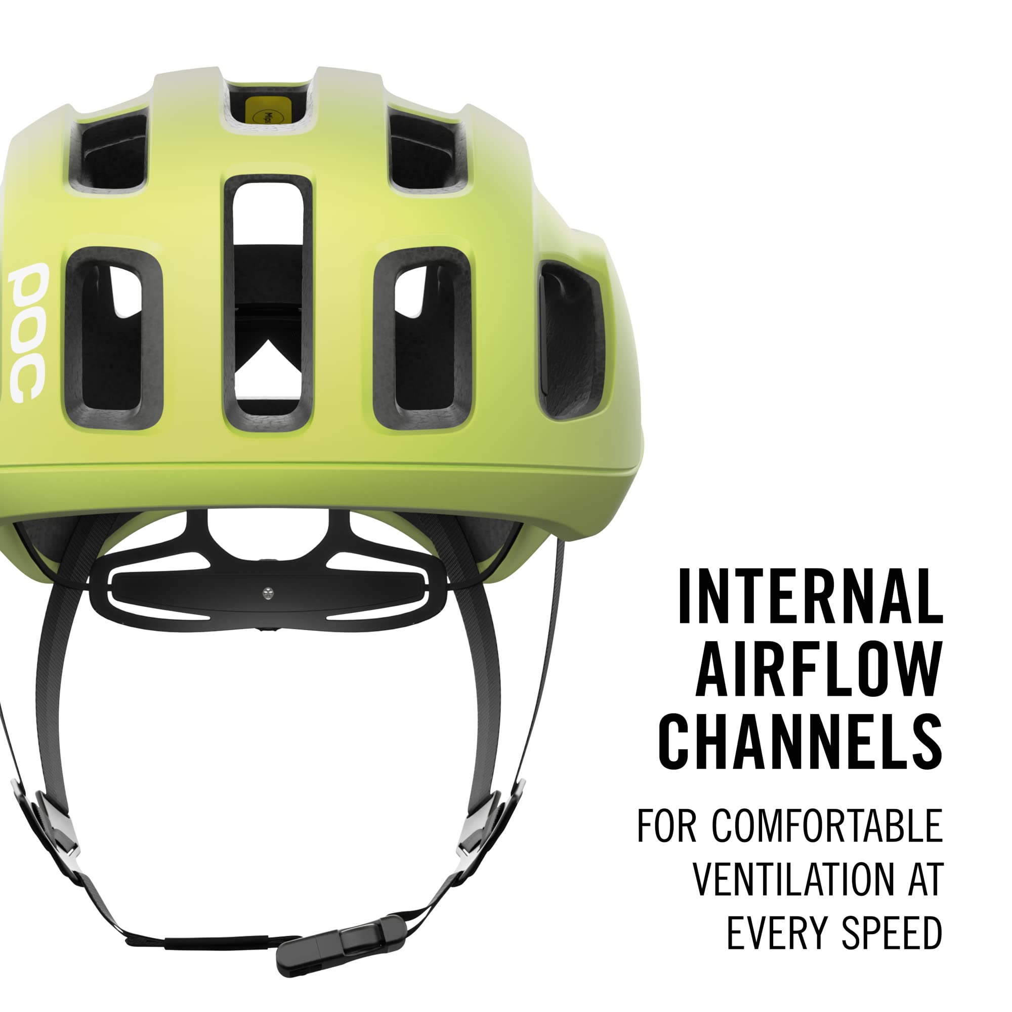 Foto 5 pulgar | Casco De Ciclismo Poc Ventral Air Mips Lemon Calcite Matt Sml - Venta Internacional.