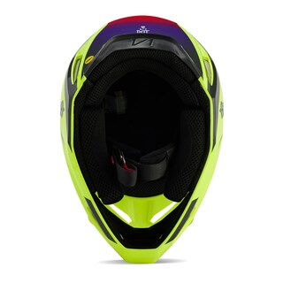 Foto 5 | Casco De Motocross Fox Racing V1 Flora Yellow Small - Venta Internacional.