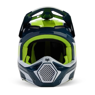 Foto 7 | Casco De Motocross Fox Racing V1 Youth Dark Indigo Talla M - Venta Internacional.