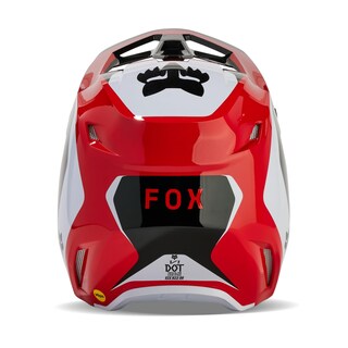 Foto 3 | Casco De Motocross Fox Racing V1 Nitro Flo Rojo Talla Grande - Venta Internacional.