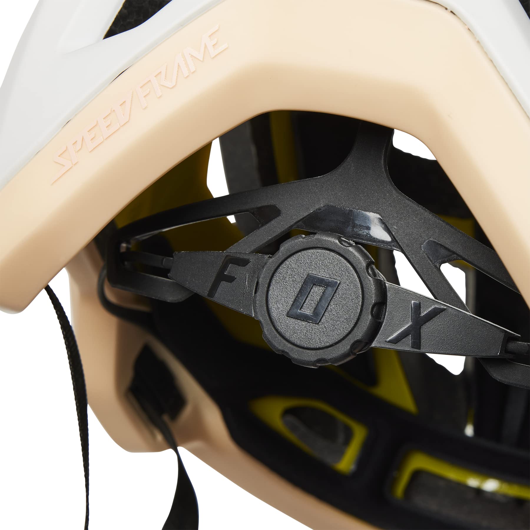 Foto 8 pulgar | Casco De Bicicleta De Montaña Fox Racing Speedframe Vintage White - Venta Internacional.