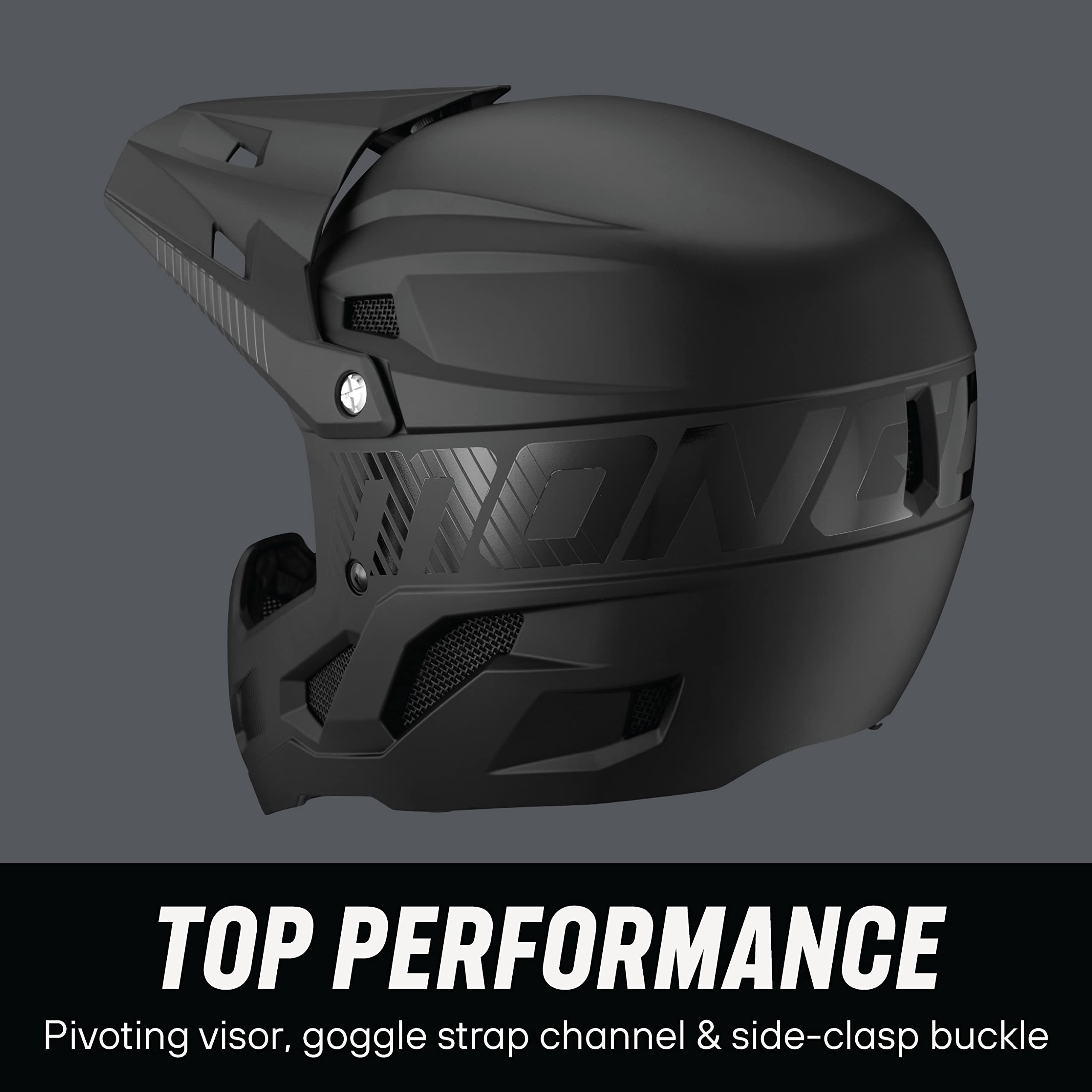 Foto 5 | Casco De Bicicleta Mongoose Title Integral Para Adultos Y Pequeños, Negro Mate - Venta Internacional.