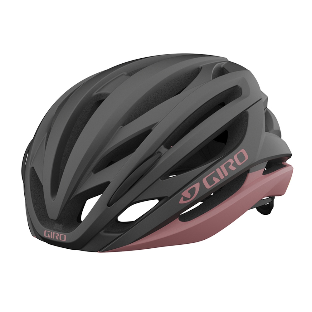 Foto 2 pulgar | Casco Ruta Syntax Mips Correa Ultraligera Gris/ Rosa Giro
