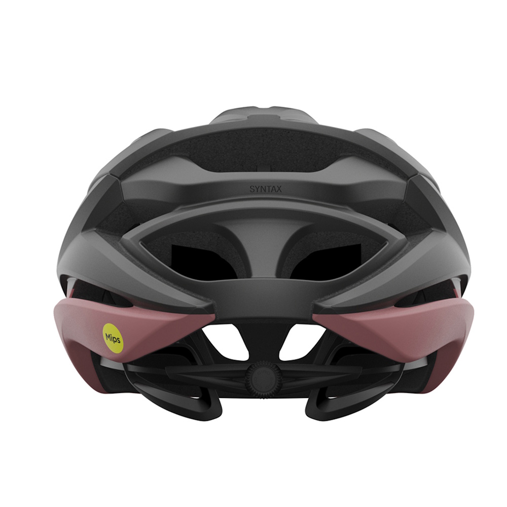 Foto 4 pulgar | Casco Ruta Syntax Mips Correa Ultraligera Gris/ Rosa Giro