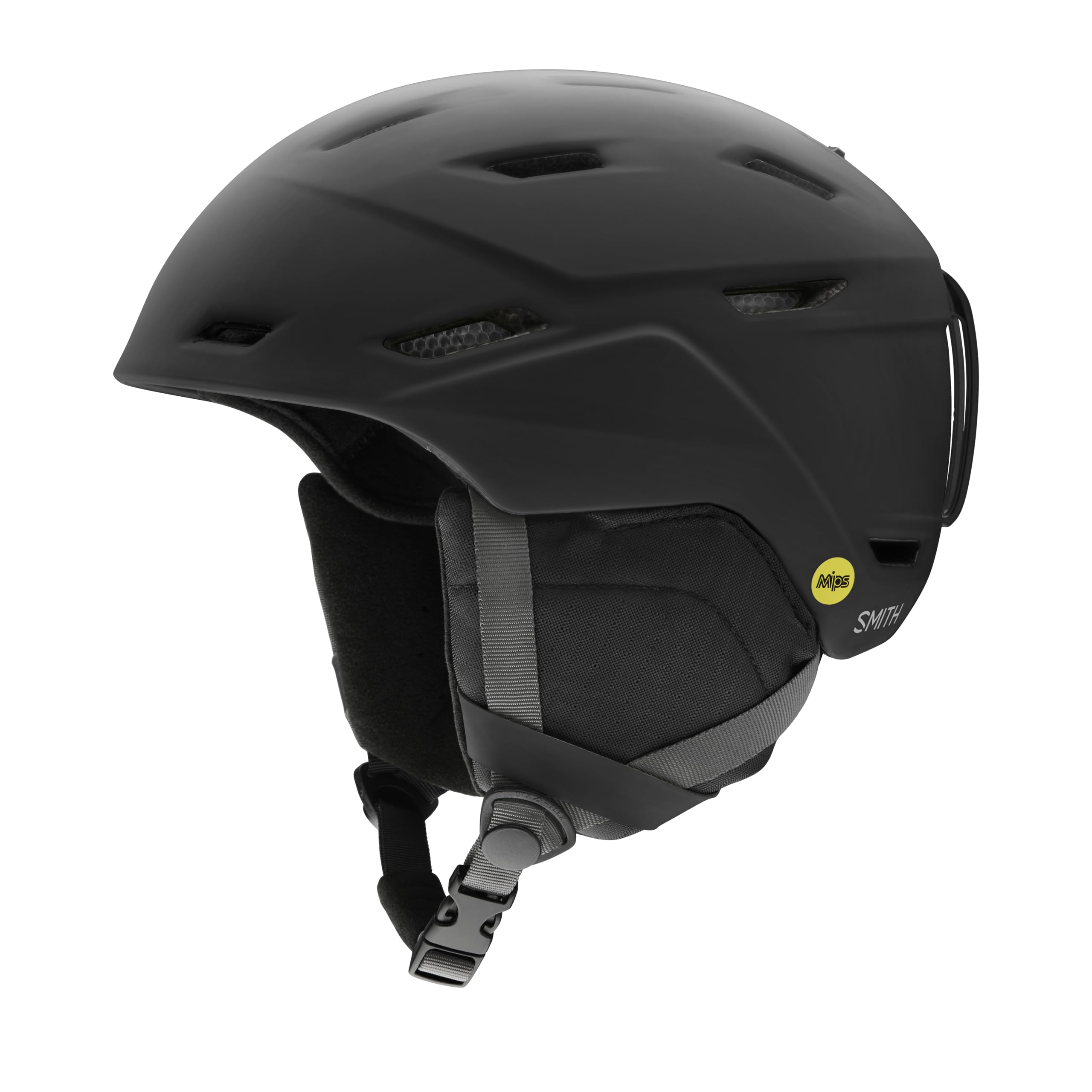 Foto 1 | Casco De Deportes De Nieve Smith Mission Para Hombre Con Mips Tech Black M - Venta Internacional.