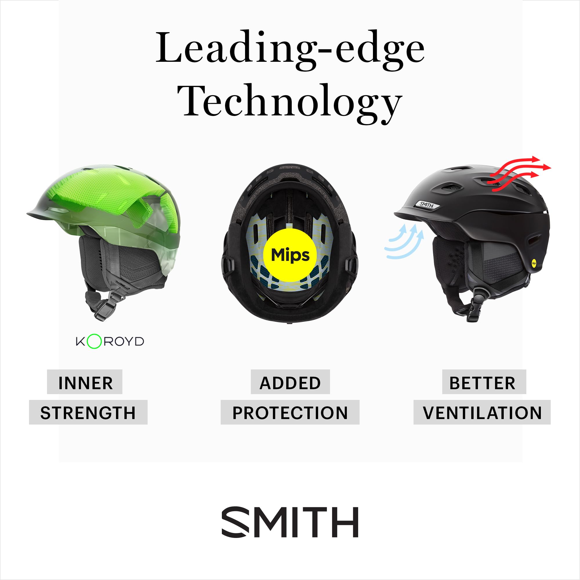 Foto 3 pulgar | Casco De Deportes De Nieve Smith Mission Para Hombre Con Mips Tech Black M - Venta Internacional.