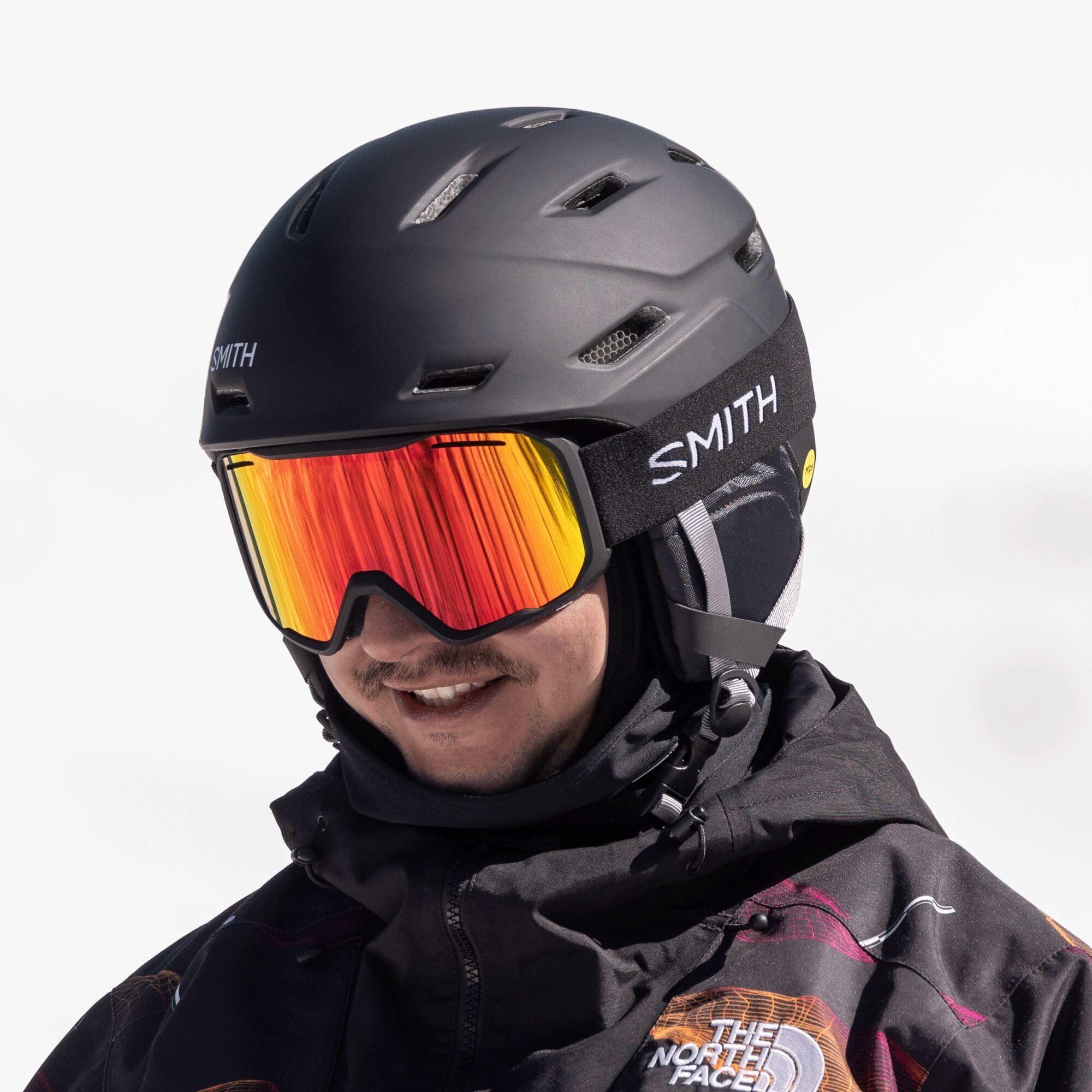 Foto 6 pulgar | Casco De Deportes De Nieve Smith Mission Para Hombre Con Mips Tech Black M - Venta Internacional.