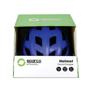 Foto 2 | Sparco Casco Ligero Aerodinámico Para Bici Y Scooter Se300bl Normativa Ce