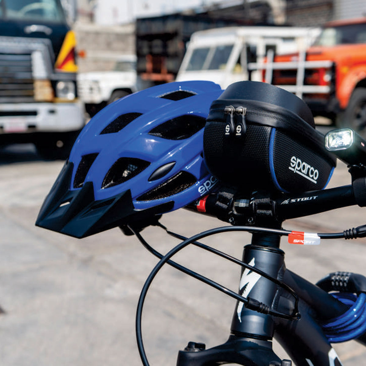 Foto 6 | Sparco Casco Ligero Aerodinámico Para Bici Y Scooter Se300bl Normativa Ce