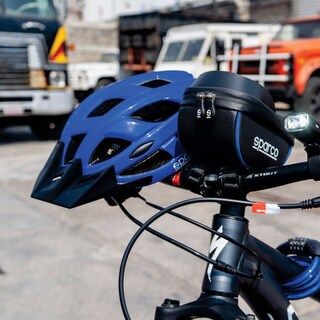 Foto 6 | Sparco Casco Ligero Aerodinámico Para Bici Y Scooter Se300bl Normativa Ce