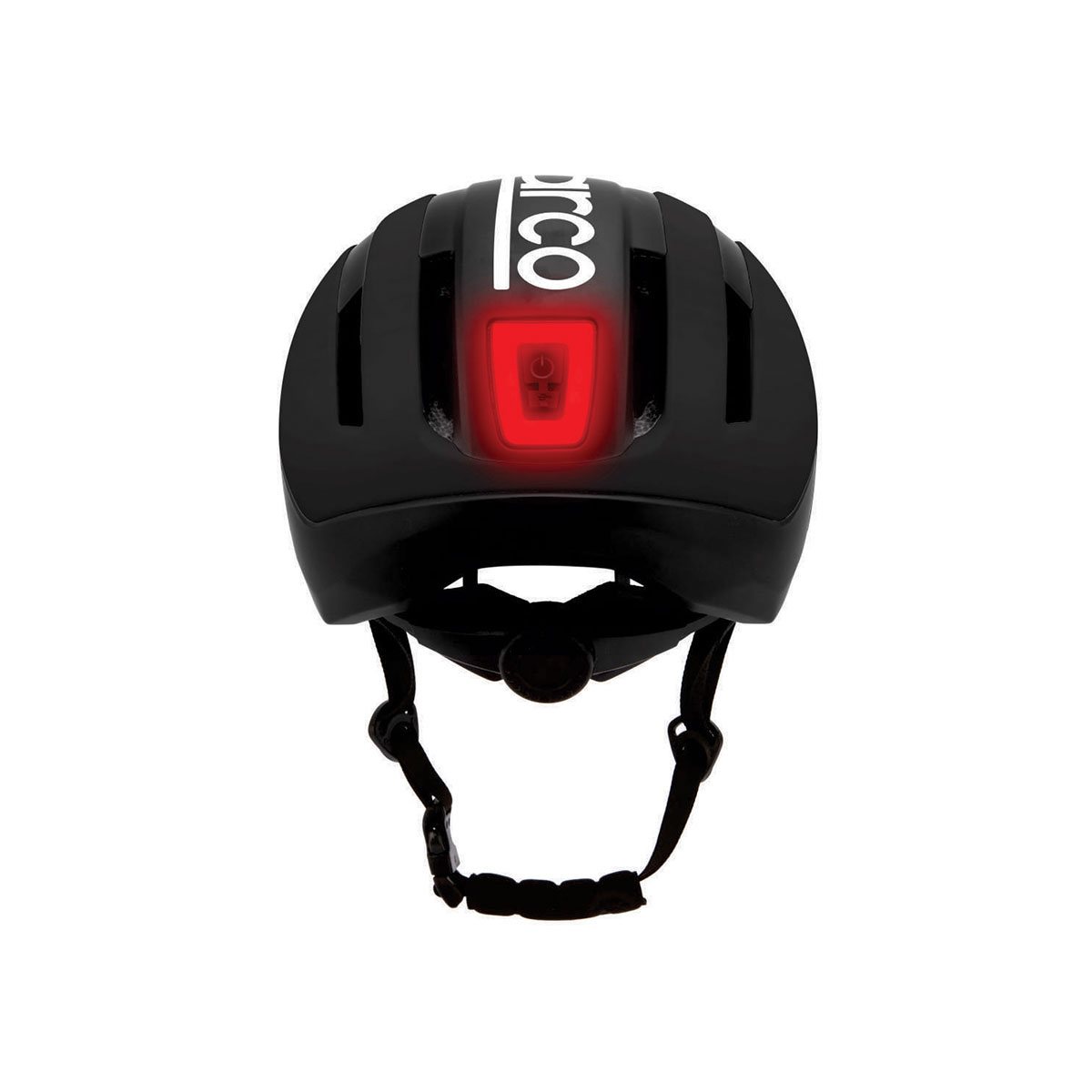 Foto 4 pulgar | Sparco Casco Bicicleta Luz Led Trasera Y Visera Magnética Aerodinámica