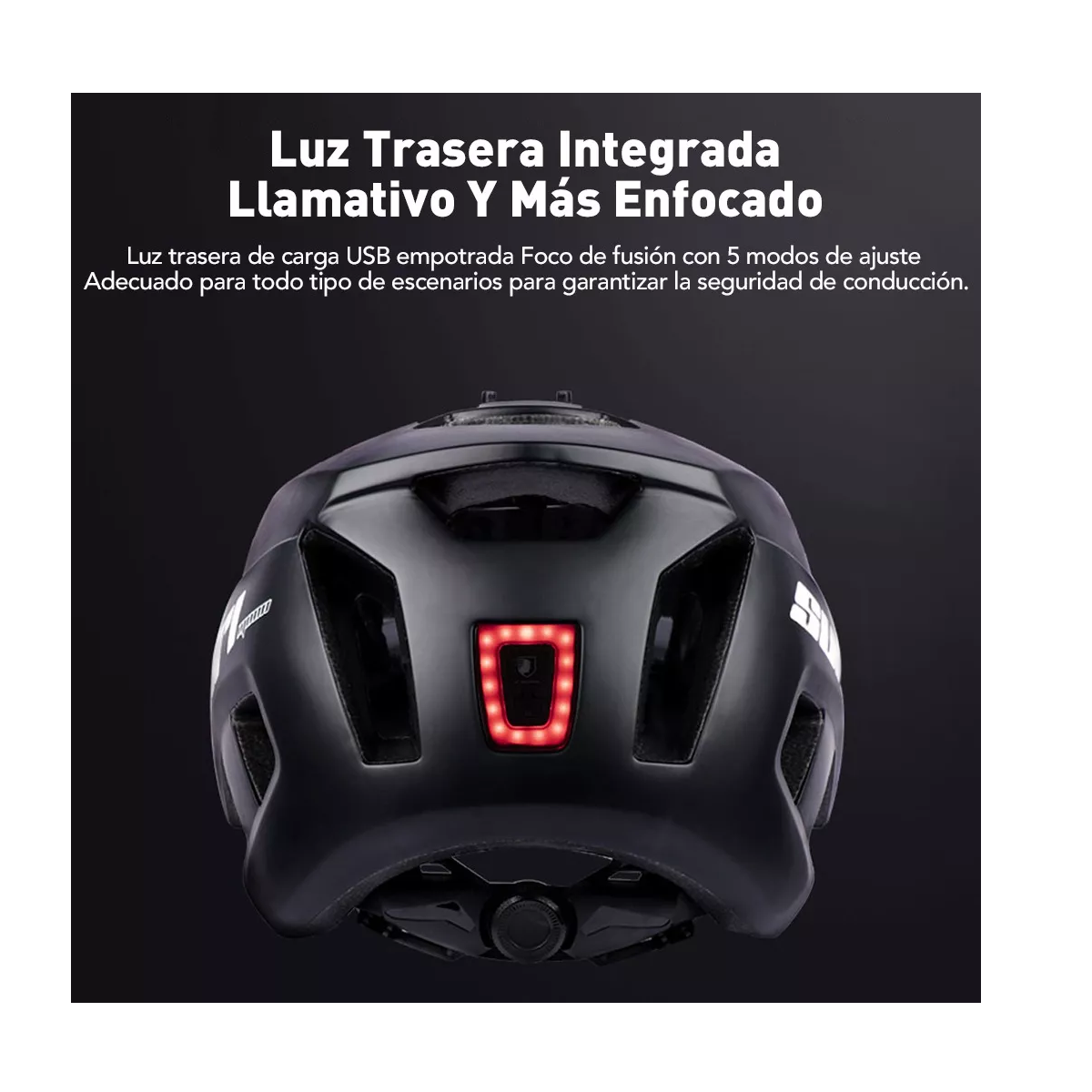 Foto 3 pulgar | Casco Eo Safe Imports Esi10100 color Negro para Ciclista