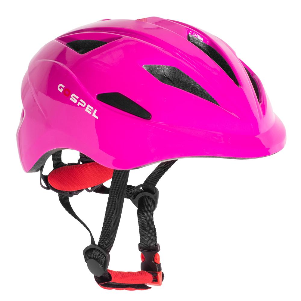 Foto 2 pulgar | Casco Gospel con Luz Talla M Sl712 Color Rosa para Bicicleta