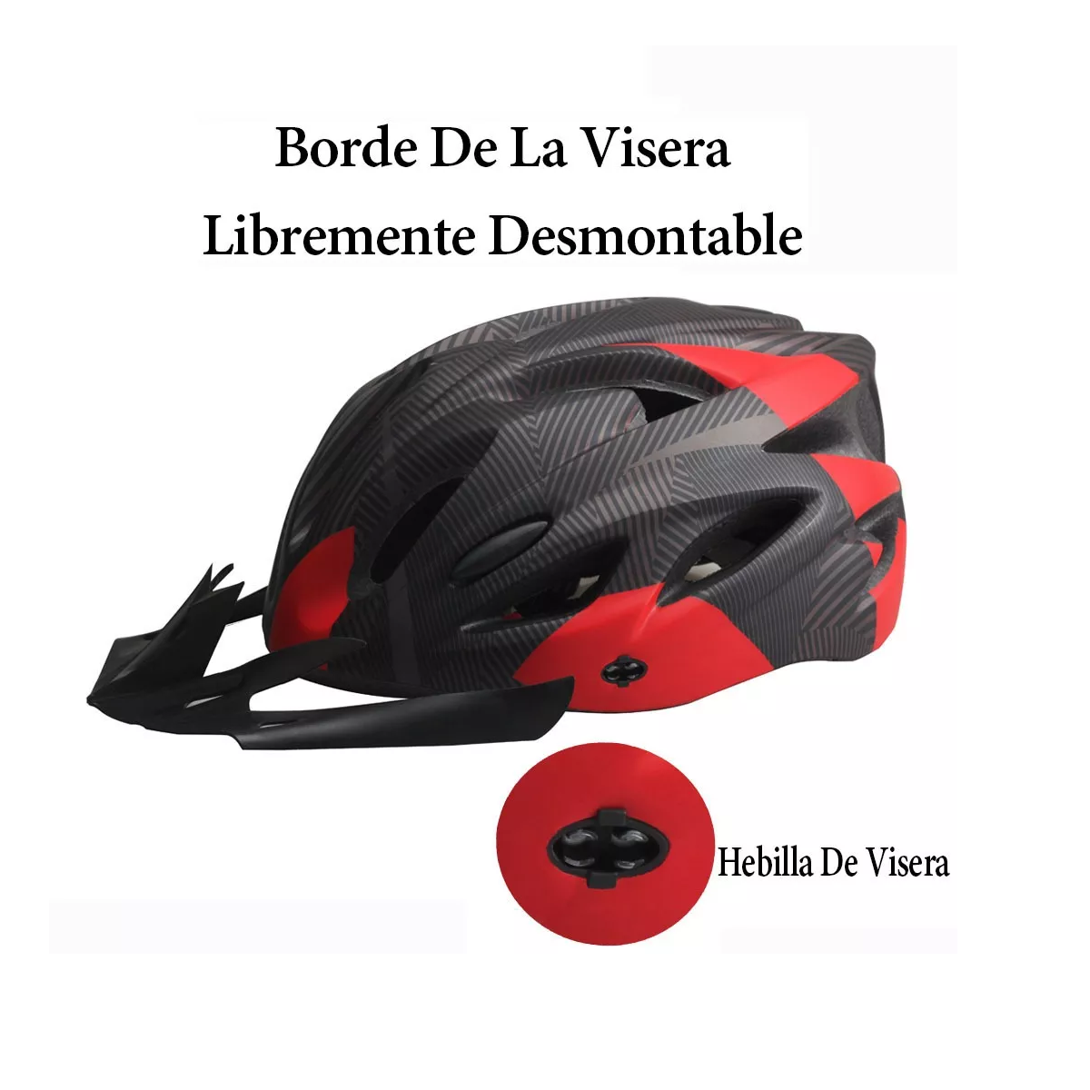 Foto 2 | Casco de Bicicleta con Led Luz Y Removibles Eo Safe Imports Esi-10101 Multicolor