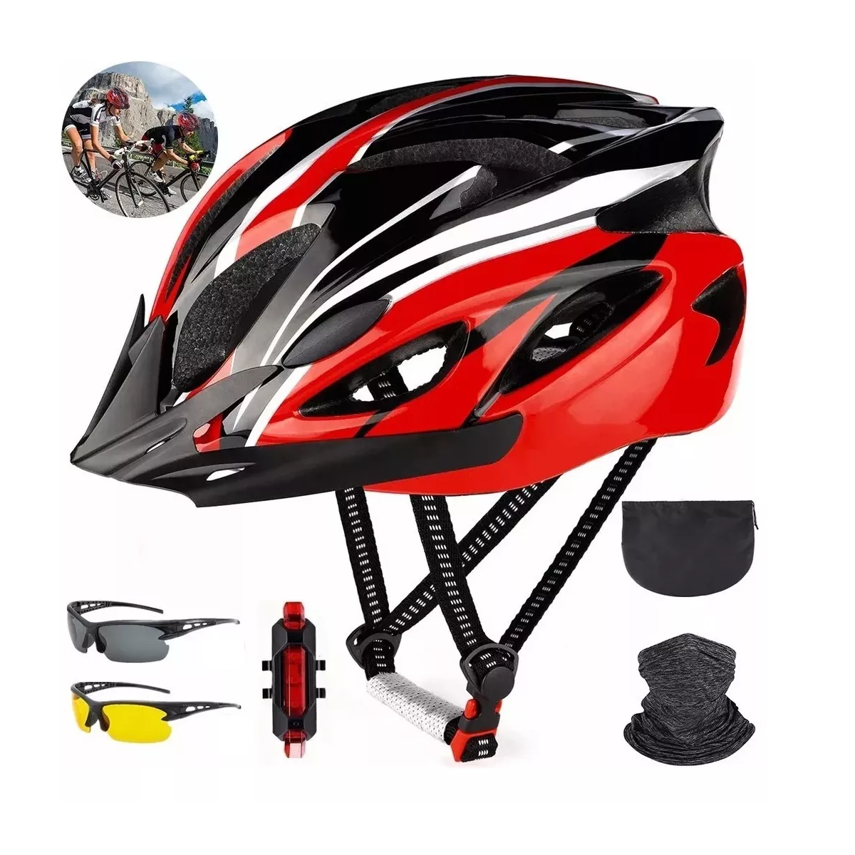 Foto 2 | Casco de Bicicleta Unisex Eo Safe Imports Esi-11669 Negro