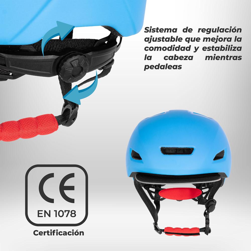 Foto 5 | Casco Gospel Sl726 Azul Talla M para Ciclista