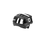 Casco De Bicicleta Ajustable Con Gafas De Sol Y Luz D/alerta Negro