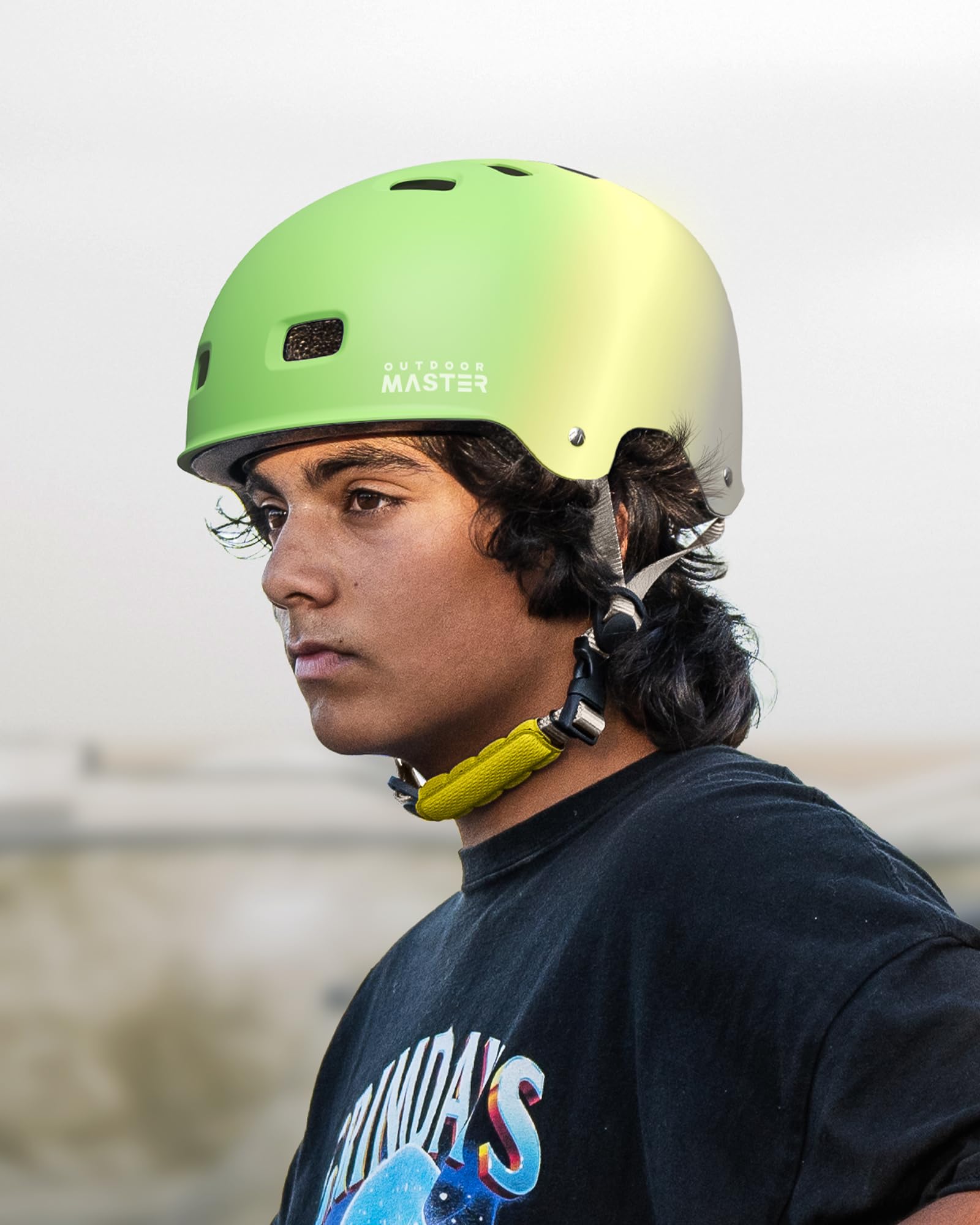 Foto 8 pulgar | Casco Outdoormaster Para Montar En Monopatín Para Niños, Jóvenes Y Adultos - Venta Internacional.