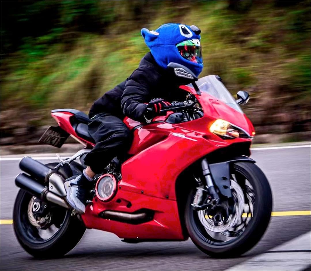 Foto 5 | Funda De Casco De Moto Con Dibujos Animados Para Casco De Moto - Venta Internacional.