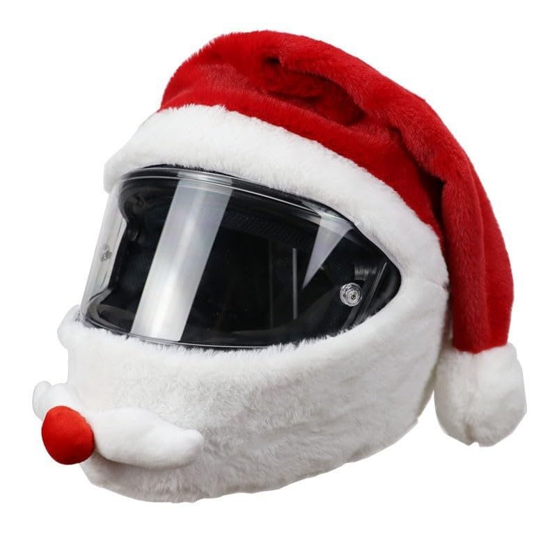 Funda De Casco Genérica Con Dibujos Animados De Papá Noel Para Moto - Venta Internacional.