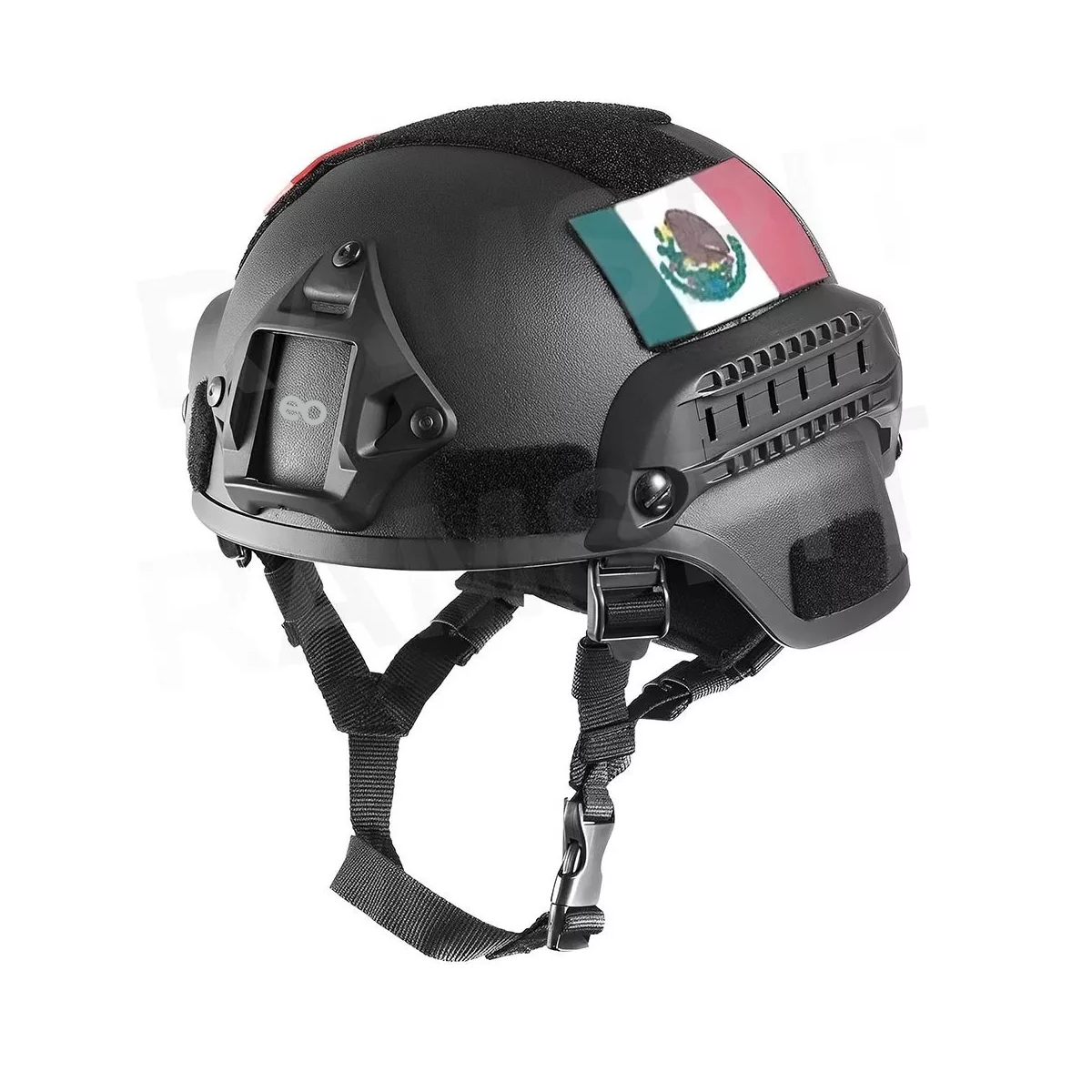 Language Casco Militar Paintball Eo Safe Imports Esi-5694-1 Negro