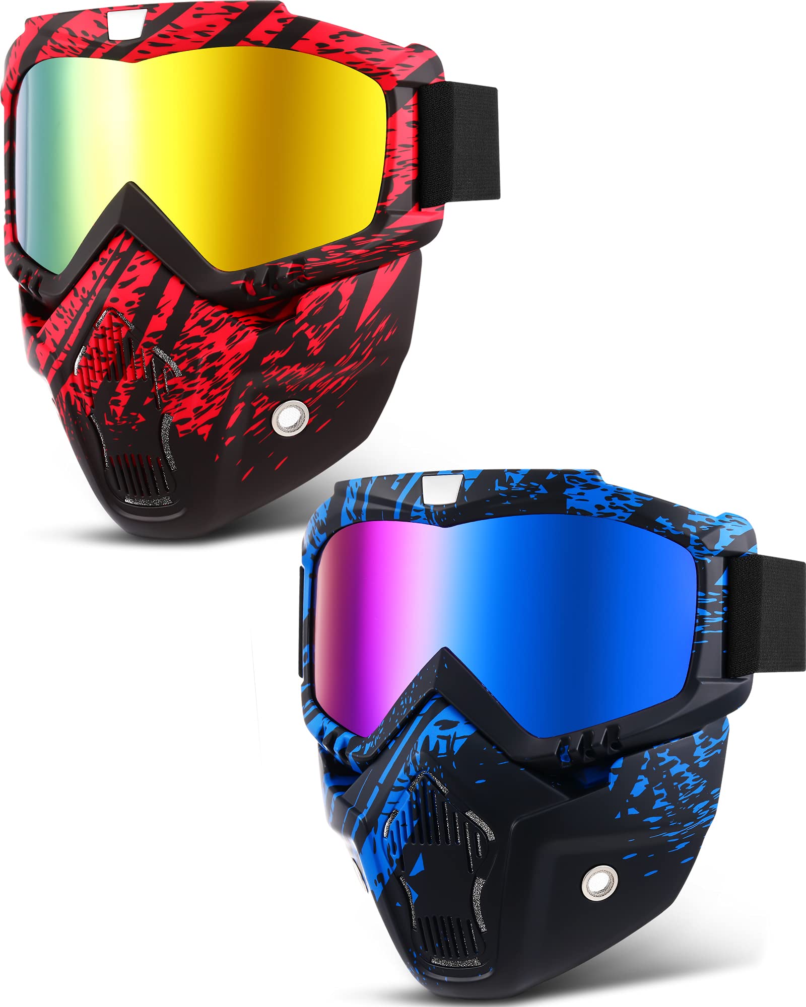 Casco Desmontable Frienda Para Moto, 2 Piezas - Venta Internacional.