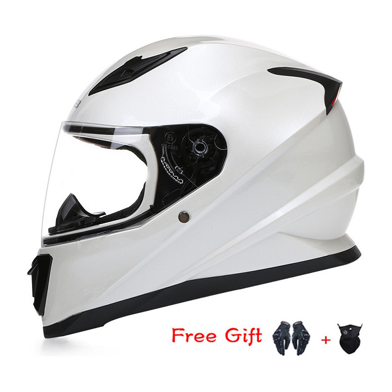 Casco Completo De Invierno Para Moteros, Material Abs, Para Adultos - Venta Internacional.