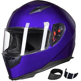 Foto 1 | Casco De Moto Ilm Integral Dot Modelo Jk313 (m, Azul) - Venta Internacional.