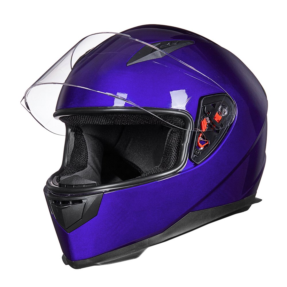 Foto 6 pulgar | Casco De Moto Ilm Integral Dot Modelo Jk313 (m, Azul) - Venta Internacional.